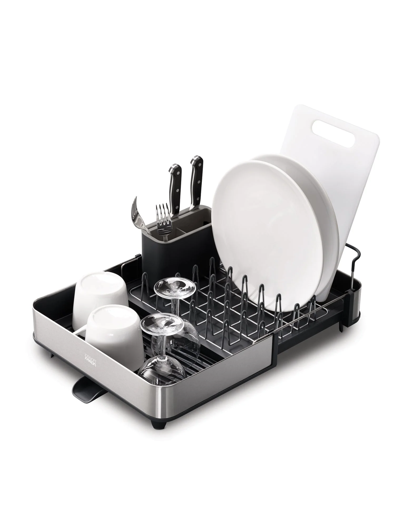 Joseph Joseph 100 Collection Extend Steel Expandable Dish Drainer - Image 3