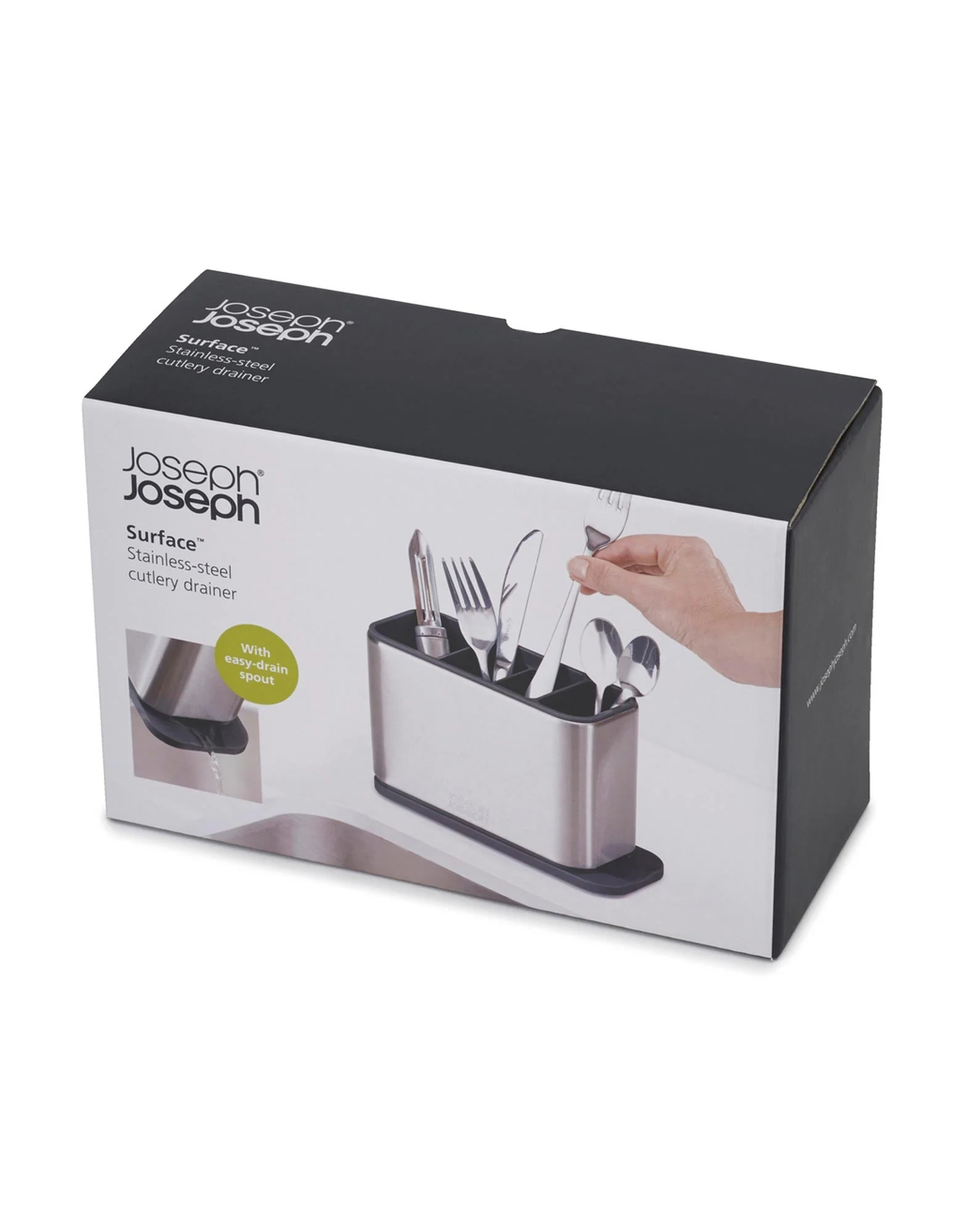 Joseph Joseph 100 Collection Surface Cutlery Drainer - Image 3