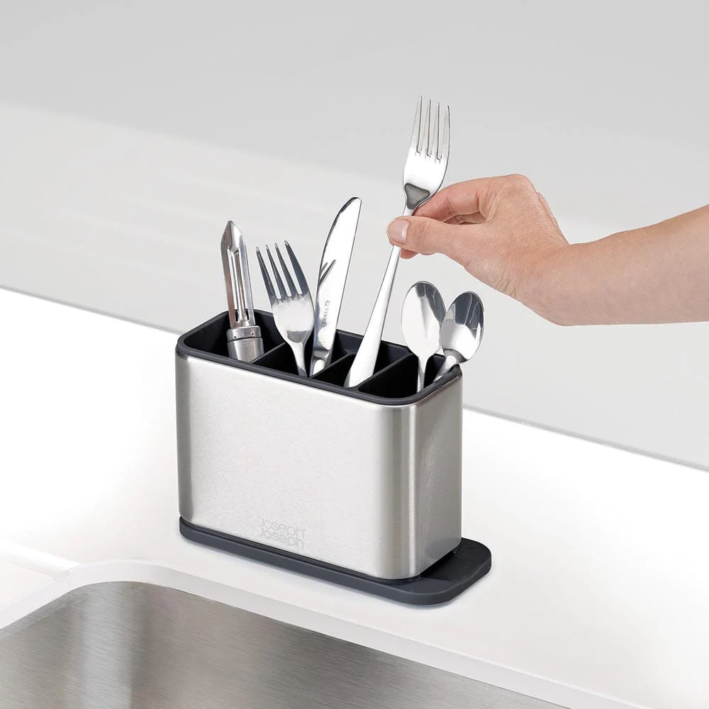 Joseph Joseph 100 Collection Surface Cutlery Drainer - Image 5