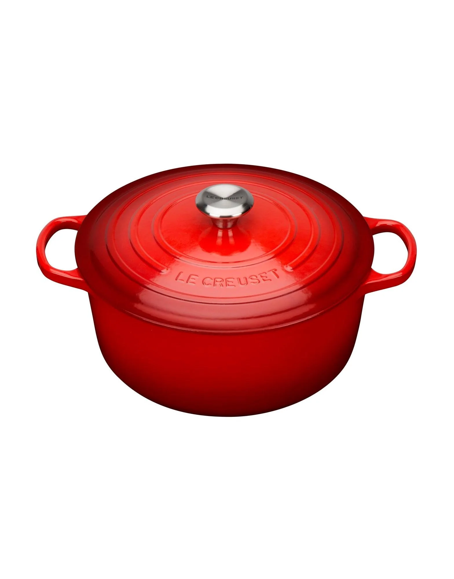 Le Creuset Cast-Iron Round Casserole 24cm - Image 6