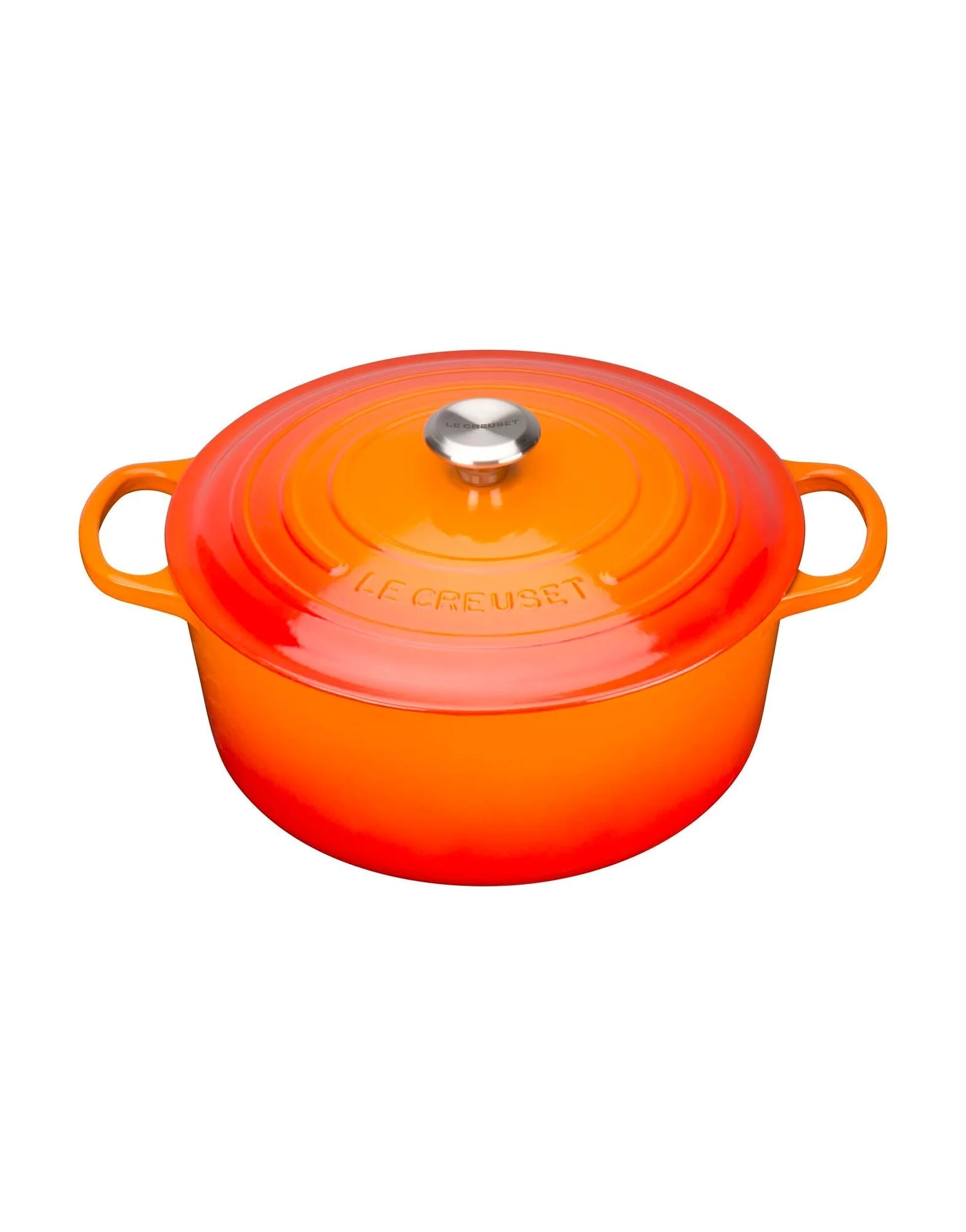 Le Creuset Cast-Iron Round Casserole 24cm - Image 8