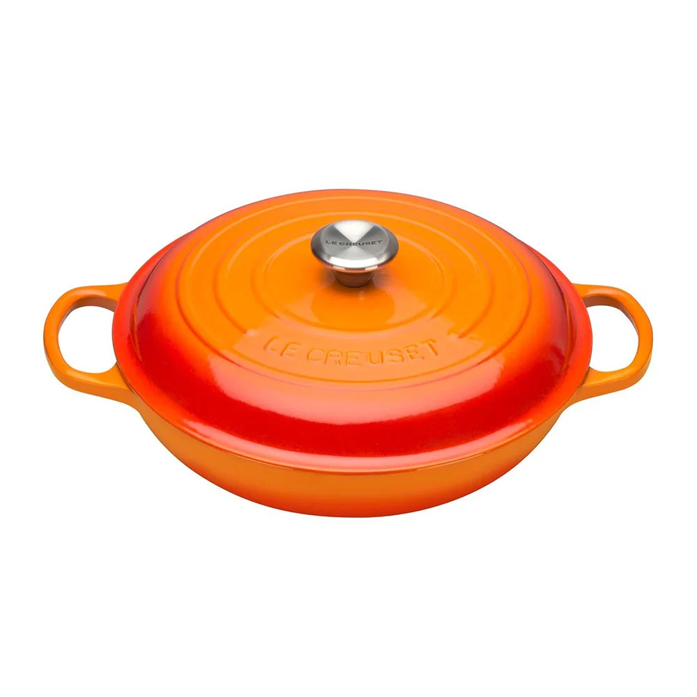 Le Creuset Cast-Iron Shallow Casserole 30cm - Image 4