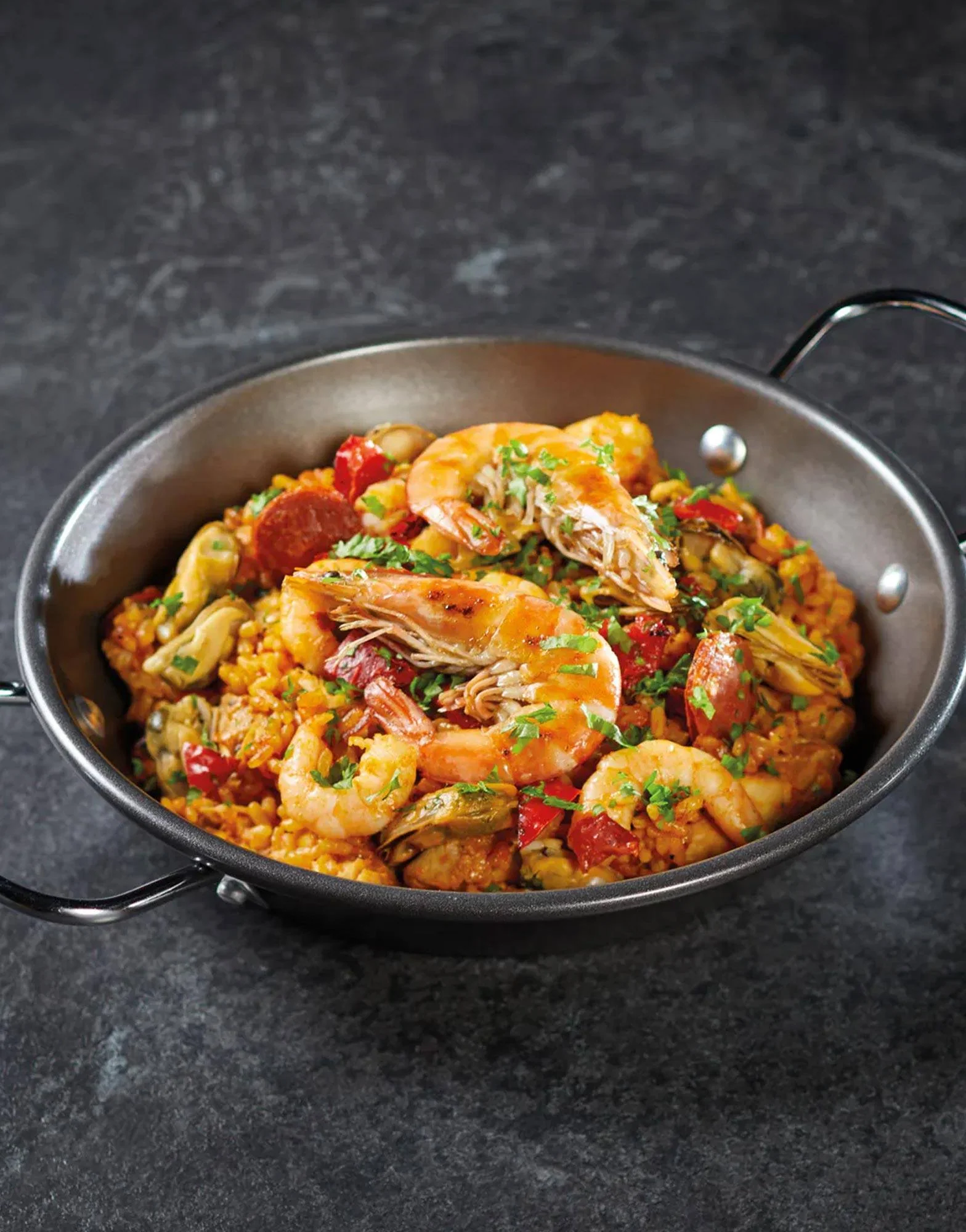 Mediterranean Non Stick Paella Pan 40cm - Image 3